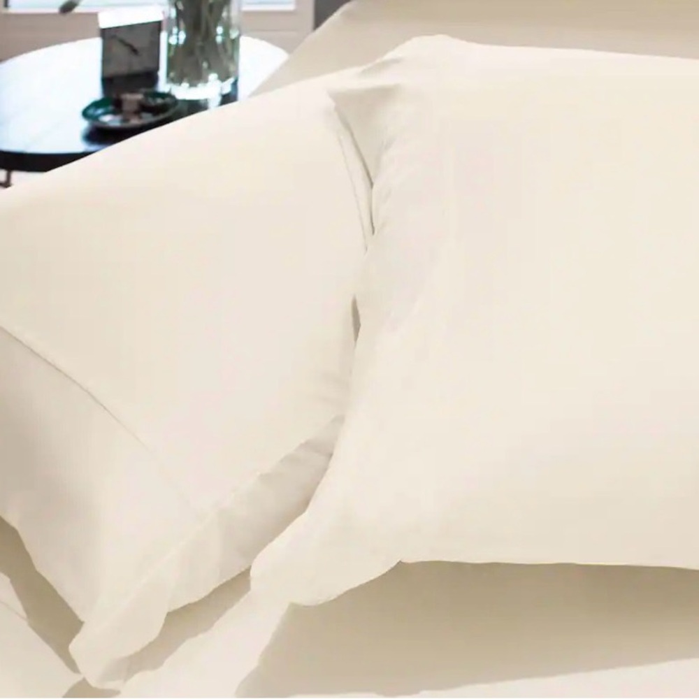 Sheex Performance Fabric King Pillowcase Pair Ecru - Picture 2 of 4